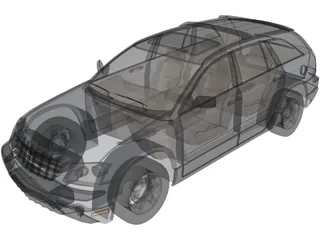 Chrysler Pacifica 3D Model preview