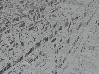 Bari City, Italy (2024) 3D Model preview