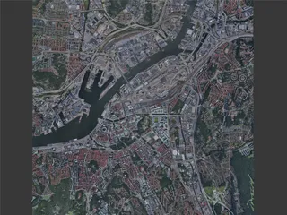 Gothenburg City, Sweden (2022) 3D Model preview