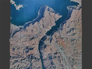 Hoover Dam, USA (2024) 3D Model preview