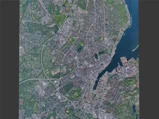 Kiel City, Germany (2024) 3D Model preview