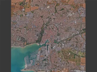 La Rochelle City, France (2024) 3D Model preview