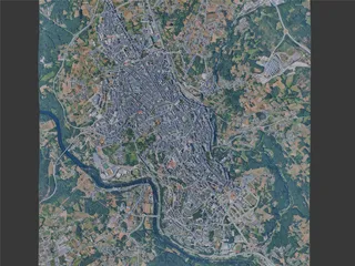 Lugo City, Spain (2024) 3D Model preview