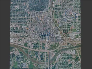 Oklahoma City, OK, USA (2024) 3D Model preview