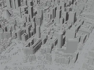 Rio de Janeiro City, Brazil (2024) 3D Model preview