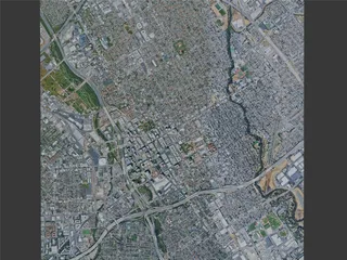 San Jose City, CA, USA (2024) 3D Model preview
