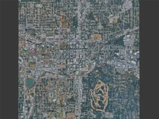 Tallahassee City, FL, USA (2024) 3D Model preview