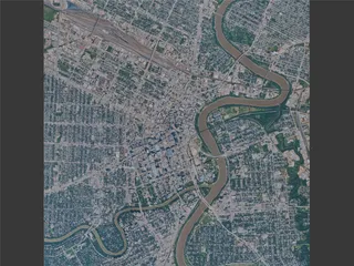 Winnipeg City, Canada (2024) 3D Model preview