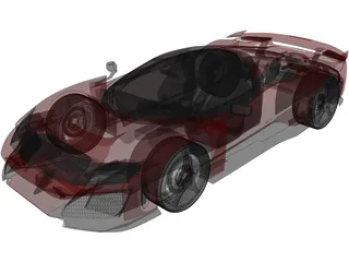 Ferrari F80 (2025) 3D Model preview