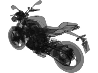 Triumph Street Triple R (2014) 3D Model preview