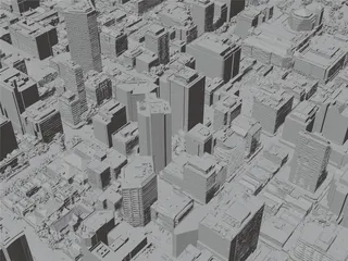 Adelaide City, Australia (2024) 3D Model preview