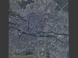 Bydgoszcz City, Poland (2023) 3D Model preview