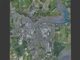 Dundalk City, Ireland (2023) 3D Model preview