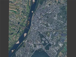 Grudziadz City, Poland (2024) 3D Model preview