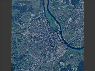 Jelgava City, Latvia (2023) 3D Model preview