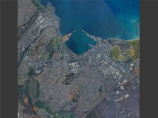 Kahului City, HI, USA (2025) 3D Model preview