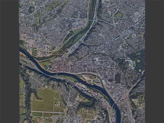 Kaunas City, Lithuania (2023) 3D Model preview