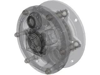 Kobelt Tension Brake 5409-A 3D Model preview