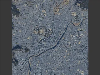 Kumamoto City, Japan (2025) 3D Model preview