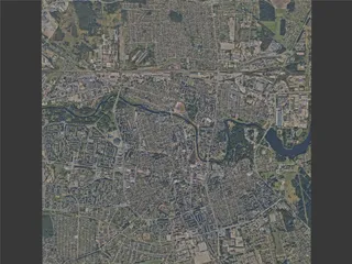 Panevezys City, Lithuania (2023) 3D Model preview