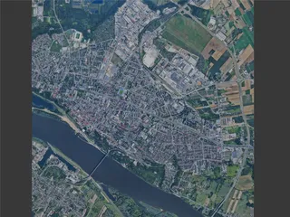 Plock City, Poland (2024) 3D Model preview