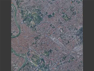 Rome City, Italy (2024) 3D Model preview