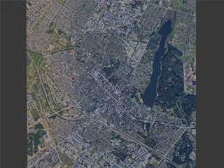 Siauliai City, Lithuania (2023) 3D Model preview