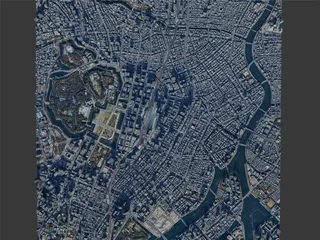 Tokyo City, Japan (2025) 3D Model preview