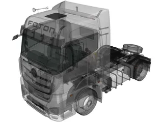 Foton Auman (2018) 3D Model preview