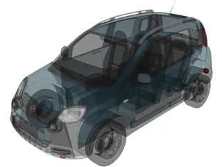 Fiat Panda Cross (2021) 3D Model preview