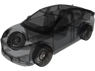 Volkswagen ID Unyx (2024) 3D Model preview
