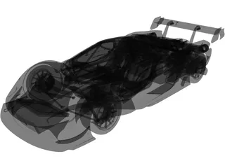 Ford GT40 (2023) 3D Model preview