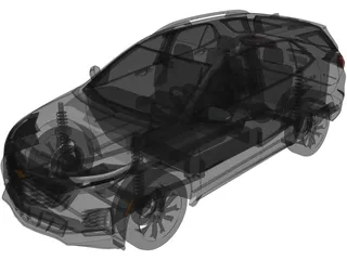 Chevrolet Equinox RS (2023) 3D Model preview