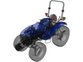 New Holland TC29 3D Model preview