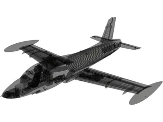 Aermacchi MB-326 3D Model preview