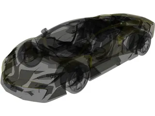 Lamborghini Fenomeno 3D Model preview