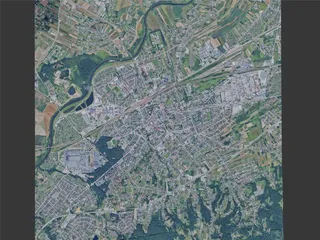 Debica City, Poland (2024) 3D Model preview