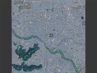 Fukui City, Japan (2025) 3D Model preview