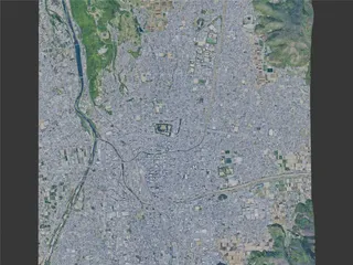 Matsumoto City, Japan (2025) 3D Model preview