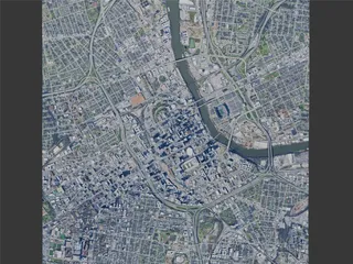 Nashville City, USA (2024) 3D Model preview