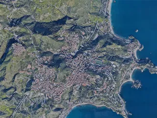 Taormina City, Italy (2024) 3D Model preview