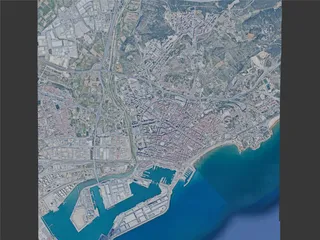 Tarragona City, Spain (2024) 3D Model preview
