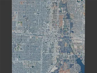 Abilene City, USA (2025) 3D Model preview