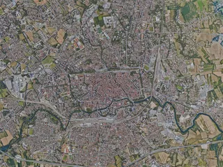 Treviso City, Italy (2023) 3D Model preview