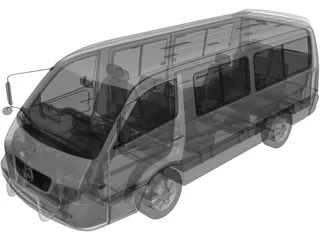 SsangYong Istana 2.9D (1996) 3D Model preview