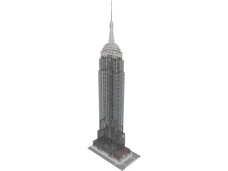 Empire State Building 3D Model preview