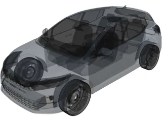 Dacia Sandero (2026) 3D Model preview