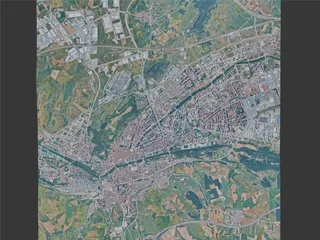 Burgos City, Spain (2025) 3D Model preview