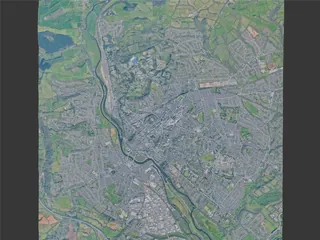 Exeter City, UK (2025) 3D Model preview