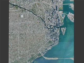 Miami City, USA (2025) 3D Model preview